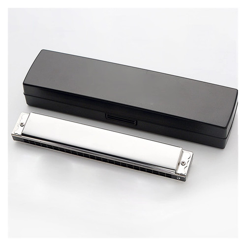 HyKab C Key 24-Hole Polyphonic Harmonica for Adult Children Students Beginners Professional Harmonica Harmonica Musical Instrument Harmonica