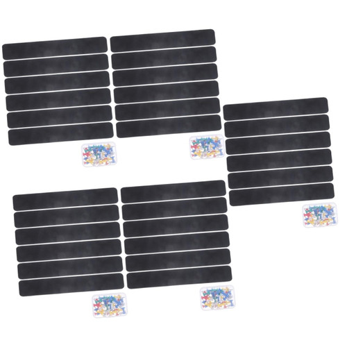 STOBOK 5 Sets Felt Self-Adhesive Strips Wall Bulletin Felt Corkboard Felt Board Strip Bulletin Board Paper Felt Bulletin Board Bar Strip Bulletin Bar Strip Office Memorandum Thumbtack Eva