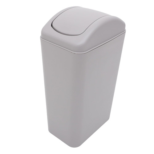 SOESFOUFU Shake Lid Trash Can Narrow Garbage Bucket Trash Paper Basket Bathroom Garbage Bin Hotel Trash Can Kitchen Bin Trashcan Convenient Trash Can Plastic Clamshell Large Small Trash Can