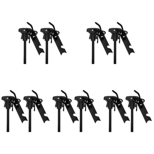 BESPORTBLE Survival Lighter 10 Pcs Fire Starter with Compass and Whistle Multitools Emergency Fire Starter Hiking Compass Survival Gadgets Fire Magnesium Bars Man Multifunction