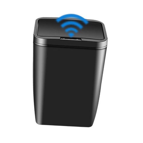 Garneck Automatic Trashcan Trash Can with Lid Garbage Can Smart Trash Can Sensor Trash Can Inductive Trash Can Gift Automatic Smart Trashcan