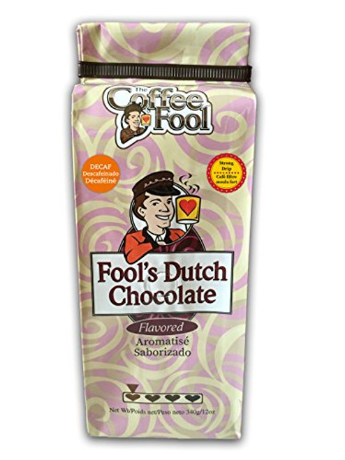 Coffee Fool's Decaf Dutch Chocolate (Strong Drip Grind) Coffee Fool's Decaf Dutch Chocolate (Strong Drip Grind)