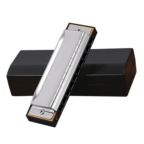 10 Holes 20 Tones C Key Diatonic Harmonica For Adults Beginners Students Beginner Harmonica (Color : 05)