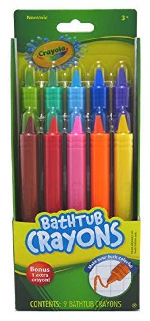Crayola Play Visions Bathtub Crayons, 9 Count (Pack of 6) Crayola Play Visions Bathtub Crayons, 9 Count (Pack of 6)