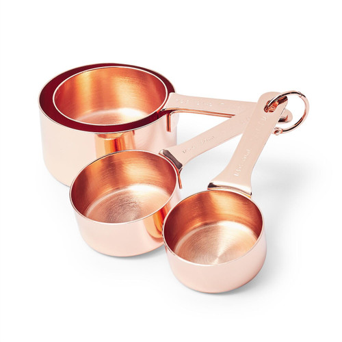 Sur La Table Measuring Cup, Set of 4, Copper