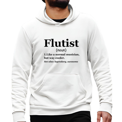Musical Instrument Gift Ideas for Flutists Musicians Flute Player Gray and Muticolor Unisex Hoodie Musical Instrument Gift Ideas for Flutists Musicians Flute Player Gray and Muticolor Unisex Hoodie