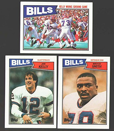 1987 Topps Football Team Set - BUFFALO BILLS w/Jim Kelly RC
