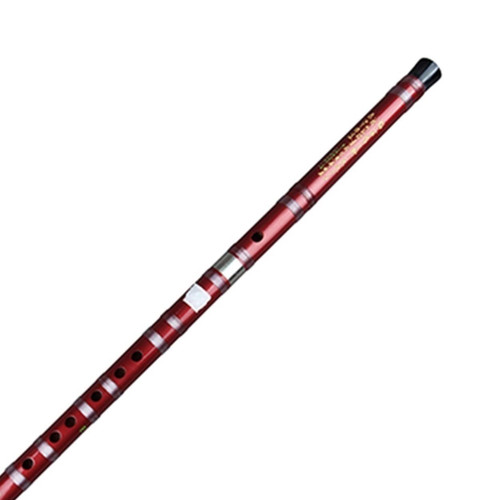 KERREY Beginners Bamboo Flute Woodwind Flute Classical Bamboo Flute Musical Instrument Chinese Traditional Dizi for Beginner (Color : Red c)