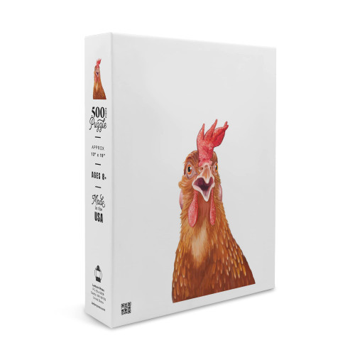 Chicken (19x27 inches, Premium 500 Piece Jigsaw Puzzle for Adults and Family, Made in USA) Chicken (19x27 inches, Premium 500 Piece Jigsaw Puzzle for Adults and Family, Made in USA)