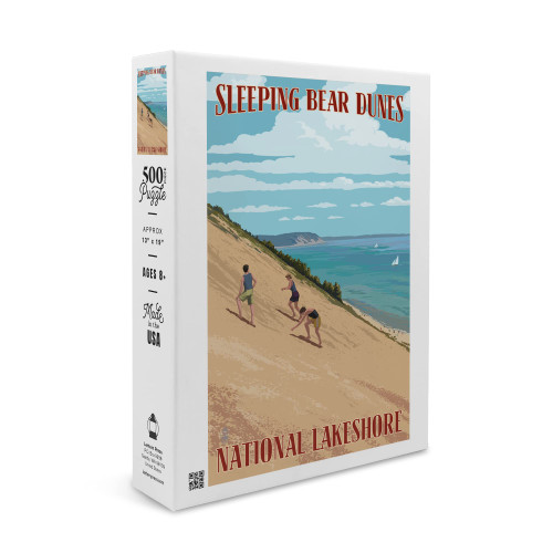 Michigan, Sleeping Bear Dunes (19x27 inches, Premium 500 Piece Jigsaw Puzzle for Adults and Family, Made in USA) Michigan, Sleeping Bear Dunes (19x27 inches, Premium 500 Piece Jigsaw Puzzle for Adults and Family, Made in USA)