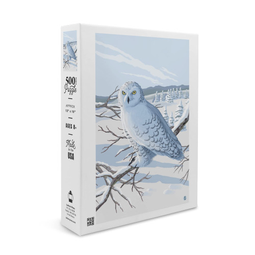 Snowy Owl (19x27 inches, Premium 500 Piece Jigsaw Puzzle for Adults and Family, Made in USA) Snowy Owl (19x27 inches, Premium 500 Piece Jigsaw Puzzle for Adults and Family, Made in USA)
