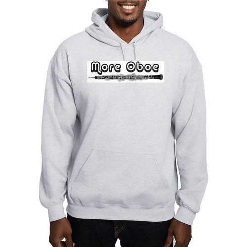CafePress More Oboe Hooded Sweatshirt Pullover Hoodie, Classic & Comfortable Hooded Sweatshirt Ash Gray CafePress More Oboe Hooded Sweatshirt Pullover Hoodie, Classic & Comfortable Hooded Sweatshirt Ash Gray