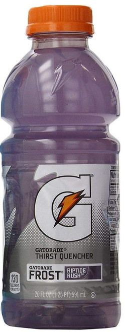 Ready-to-Drink Gatorade, Wide Mouth Plastic Bottles, Riptide Rush