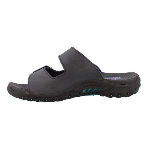 Skechers Women's Reggae-Jammin Sandal,black,8.5 M US