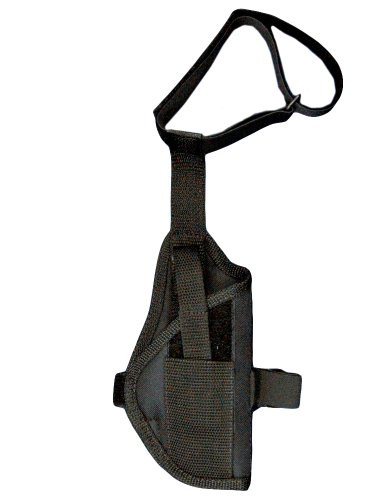 Barsony Holsters and Belts 7/1-Size15 Ankle Holster, Black, Size 15, Right
