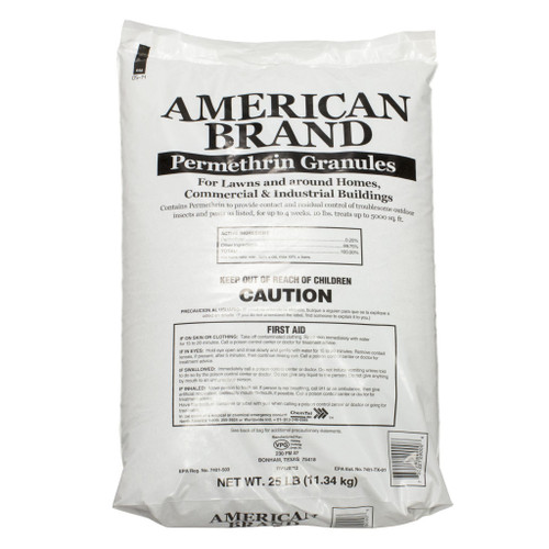 VPG American Brand Permethrin Granules - 25 lb Insecticide Granules VPG American Brand Permethrin Granules - 25 lb Insecticide Granules
