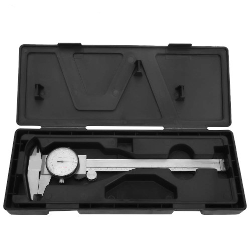 Timpfee Digital Caliper 0-150mm Stainless Steel Dial Vernier Caliper Ruler Gauge Measure Tool (0.02mm)