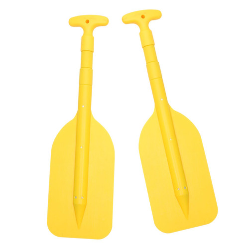 GANAZONO 2 Pcs Telescopes for Adults Canoe Paddle Oar Paddles for Canoe Boat Accessories Seadoo Telescoping Mini Paddle Boat Paddle Telescoping Paddle Boats Kayak Alloy Paddle Shrink Expand