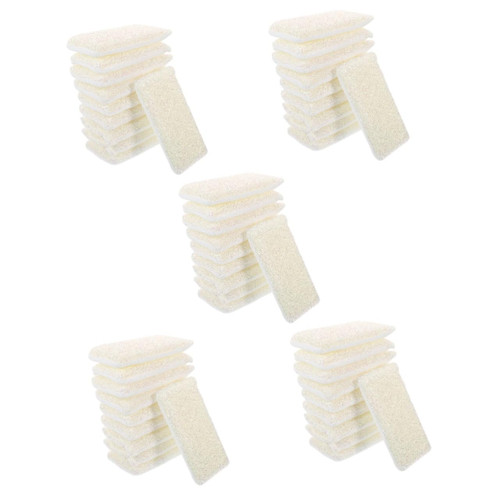 USHOBE 50 Pcs Strong Sponge Kitchen Cleaning Sponges Pans Washing Scrubber Sponges Kitchen Sponges for Cleaning Scrubbing Sponge Pad Fast Drying Polyester Dishwashing Supplies Tableware