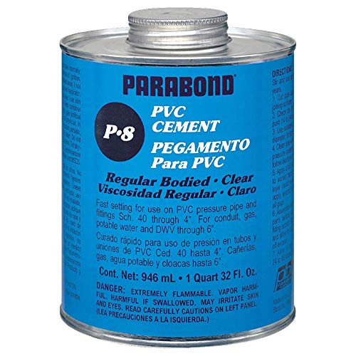EZ-FLO 76207 Pvc Cement-Clear Regular Body