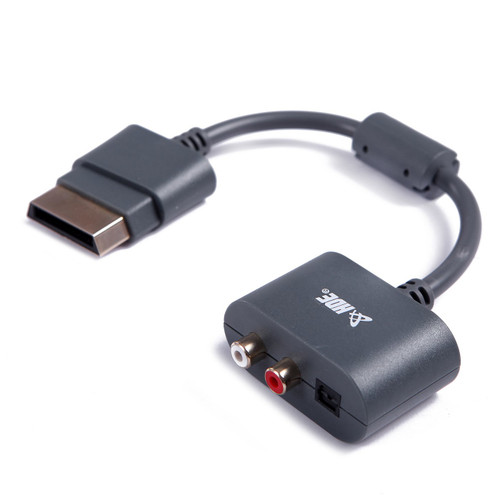 HDE Xbox 360 RCA Toslink Optical Audio Adapter Dongle for Turtle Beach Ear Force Headphones