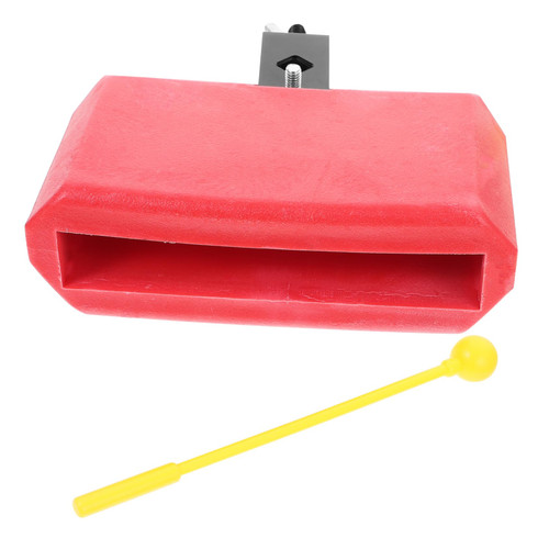 3pcs Drum Kit Accessories Drum Mount Block Drum Percussion Accessory Drum Latin Percussion Latin Percussion Block Latin Percussion Cow Bell Jam Block Drum Cowbell Portable Drum Set