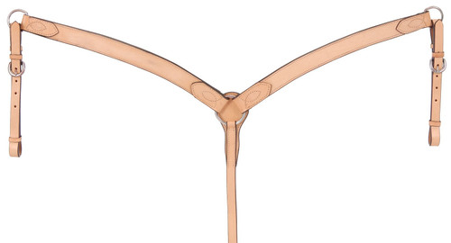 Tough 1 Royal King Frontier Breast Collar, Light Oil