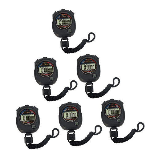 Didiseaon 12 Pcs Timer Stopwatch for Match Electronic Watches Game Stopwatch Match stopwatches Training Stopwatch abs Number Digital Watch