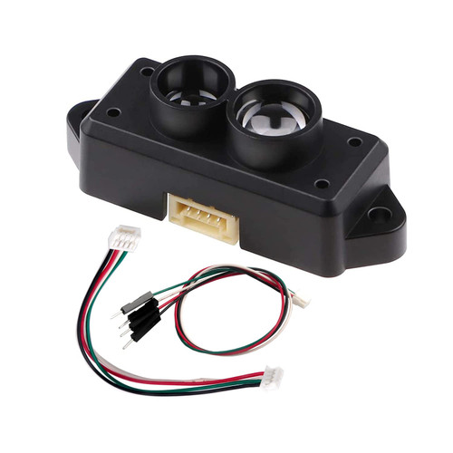 Rcmall TFmini-S LiDAR Module Range Finder Sensor Module 0.1-12m TOF Single Point Obstacle Avoidance Sensor for Arduino Pixhawk Drone Robot UART I2C IO