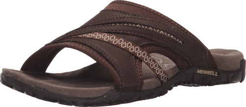 Merrell Women's Terran Slide II Dark Earth Sandal 9 M US