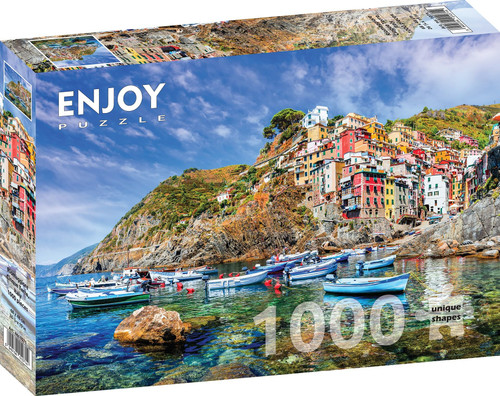 1000 Pieces Jigsaw Puzzle Enjoy - Riomaggiore, Cinque Terre, Italy (Enjoy-1071)