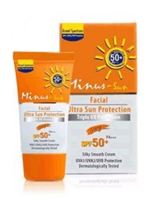 Minus - Sun Facial Ultra Sun Protection SPF 50+ Pa+++ivory Color 15 G. Minus - Sun Facial Ultra Sun Protection SPF 50+ Pa+++ivory Color 15 G.
