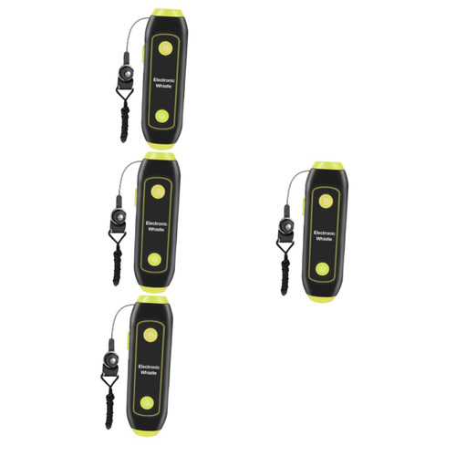 Toddmomy 4pcs 3 Electronic Whistle Referee Whistle PE Teacher Whistle Soccer Toys Football Toys 3 high Volume Whistle Survival Whistle Coaches Whistle Hand Whistle for Coaches Handheld abs