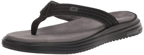 Skechers USA Men's Men's Flip Flop-Thong-Sandal, Gry, 7