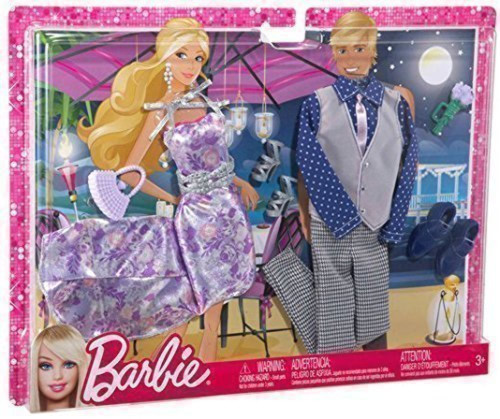 Barbie Fashionistas Outfit Collection - Barbie and Ken Date Night Barbie Fashionistas Outfit Collection - Barbie and Ken Date Night