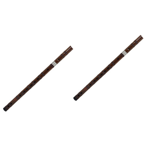 Toyvian 2 Sets Two Section Bitter Bamboo Flute Kids Flute Ancient Flute Antique Style Flute Traditional Flute