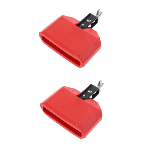 Vaguelly 2pcs Set Drum Set Cowbell Kid Rattle Kid Cowbell Toy Cowbell Drum Kit Plastic Drum Toy Handheld Cowbell Musical Toy Wedding Cowbell Cheering Cowbell Cow Bell Football Pvc Major