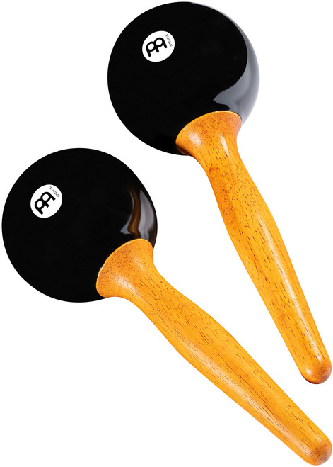 Meinl Percussion PM1BK Plastic Studio Maracas, Black