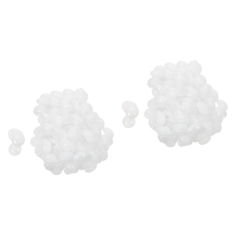 Ipetboom Hard Wax Bean 2 Packs Hair Removal Wax Beans Safe Waxing Beads Practical Wax Bead for Salon Hard Wax Beads for Hair Removal Wax for Hair Removal White Depilatory Wax Domestic