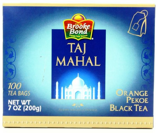 brooke bond TAJ MAHAL 100 tea bags (7 oz) brooke bond TAJ MAHAL 100 tea bags (7 oz)