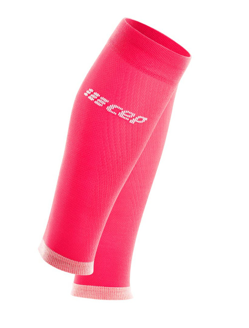 CEP ultralight calf sleeves, pink/light grey, women, IV