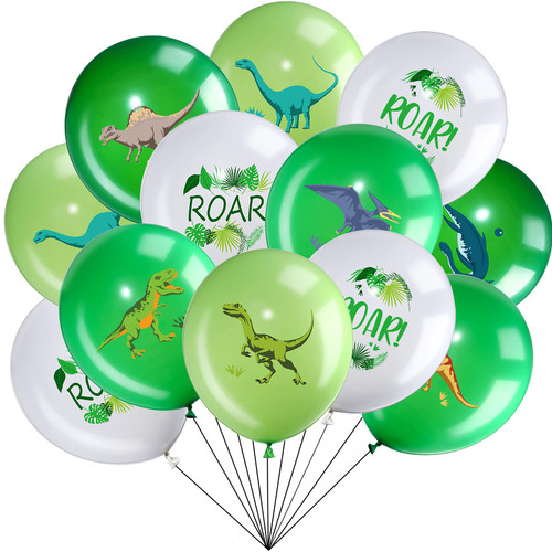 Zomiboo 36 Pcs Dino Balloons Dinosaur Latex Balloons for Birthday Children Party 12 Inch Green Dinosaur Balloons Jurassic Jungle Themed Decoration for Kids Boys Birthday Party Baby Shower Supplies Zomiboo 36 Pcs Dino Balloons Dinosaur Latex Balloons for Birthday Children Party 12 Inch Green Dinosaur Balloons Jurassic Jungle Themed Decoration for Kids Boys Birthday Party Baby Shower Supplies