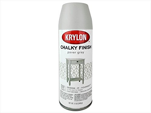 Krylon K04105000 12 Oz Paver Gray Chalky Finish Spray Paint