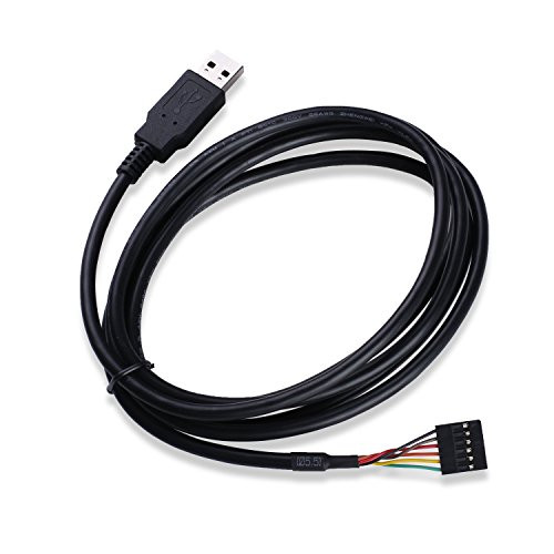 Gelaten FTDI 3.3V Cable 6pin TTL FT232RL USB to Serial Adaptor Module (5V VCC-3.3V I/O)