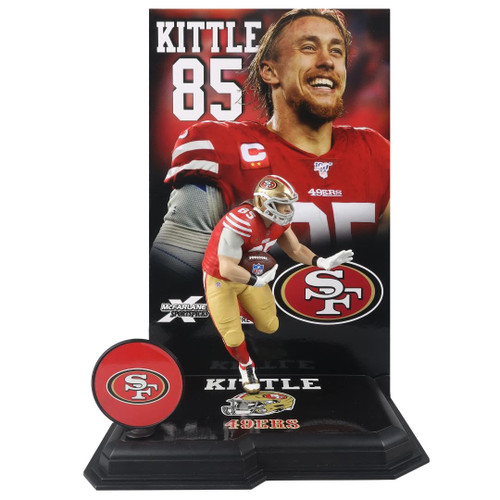 George Kittle (San Francisco 49ers) NFL 7" Posed Figure McFarlane's SportsPicks George Kittle (San Francisco 49ers) NFL 7" Posed Figure McFarlane's SportsPicks