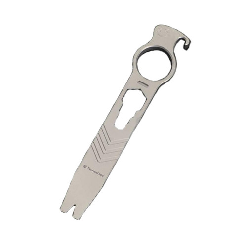 Hamans Titanium EDC Pry Bar Bottle Opener Crowbar Wrench Screwdriver Compact Size EDC Multi Tool