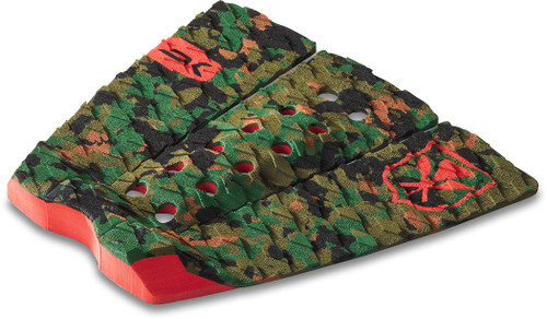 Dakine Ezekiel Lau Pro Surf Traction Pad - Olive Camo, One Size