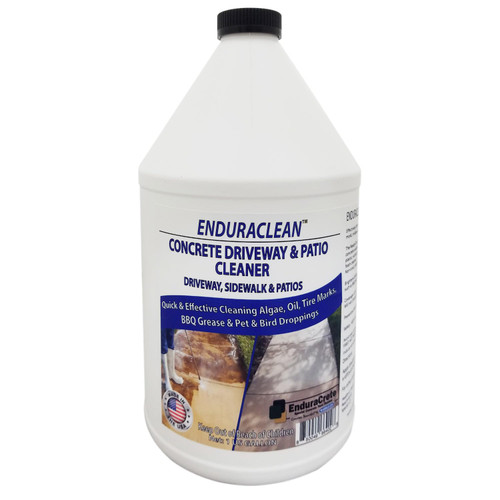 Marblelife EnduraCLEAN Concrete Cleaner for Driveways, Sidewalks & Patios, Powerful Concrete Sidewalk Cleaner, Effective Driveway Oil Stain Remover, Safe for Plants Patio Cleaner, Ready-To-Use, 128 oz
