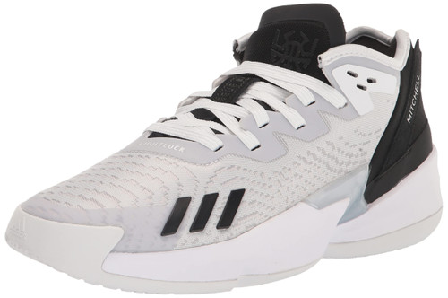 adidas Unisex D.O.N. Issue 4 Basketball Shoe, FTWR White/Grey One/Grey Two, 13.5 US Men