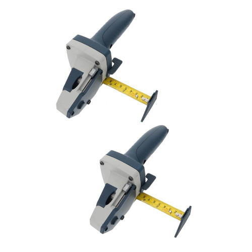 2 Sets Drywall Cutter Gypsum Board Cutting Tool Cutting Tool for Drywall Tile Drywall Measuring Tool Hand Push Cutting Tool Wood Cutter Hand Tools Aluminum Alloy Plasterboard Suite